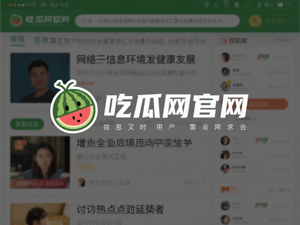 深入探索吃瓜网官网：八卦分享与资讯集散地